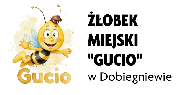 Logo Żłobek Miejski "GUCIO" w Dobiegniewie